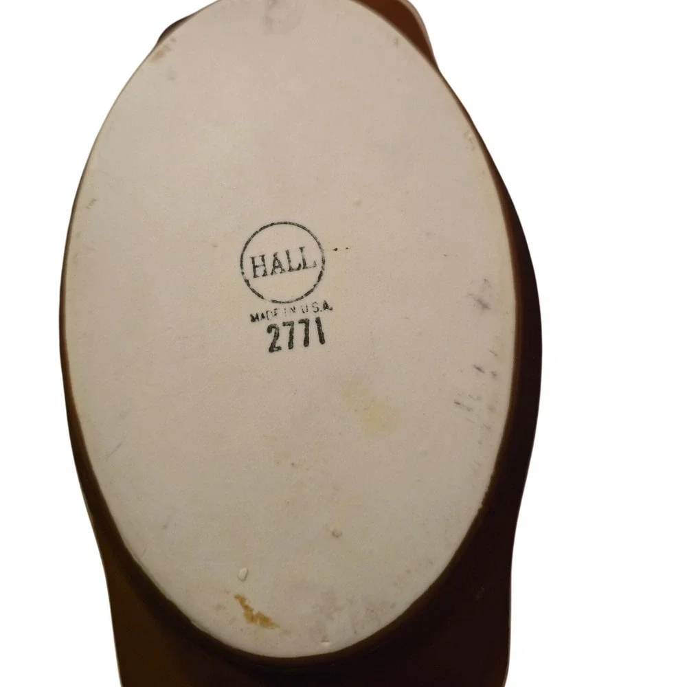 Hall China 2771 White Individual‎ Au Gratin Baking Dishes Set of 4 Vintage USA